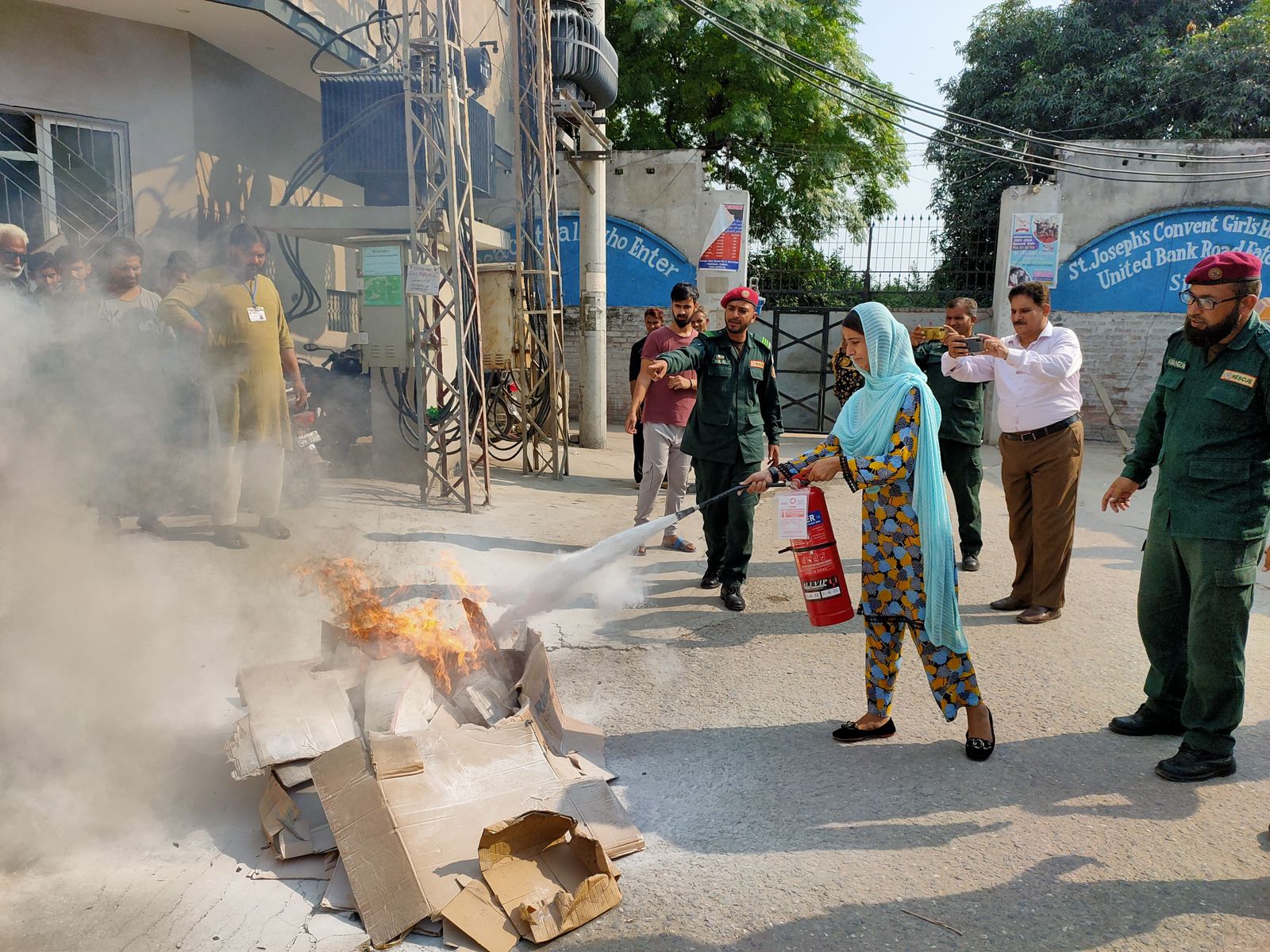 Safety Firefighting And First Aid Training At Rhein Rhein Group